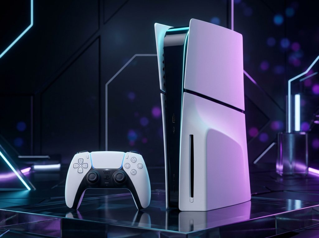 PlayStation 5 Slim Digital (Astro Bot + Gran Turismo 7) ou R$ 4.000,00 no Pix